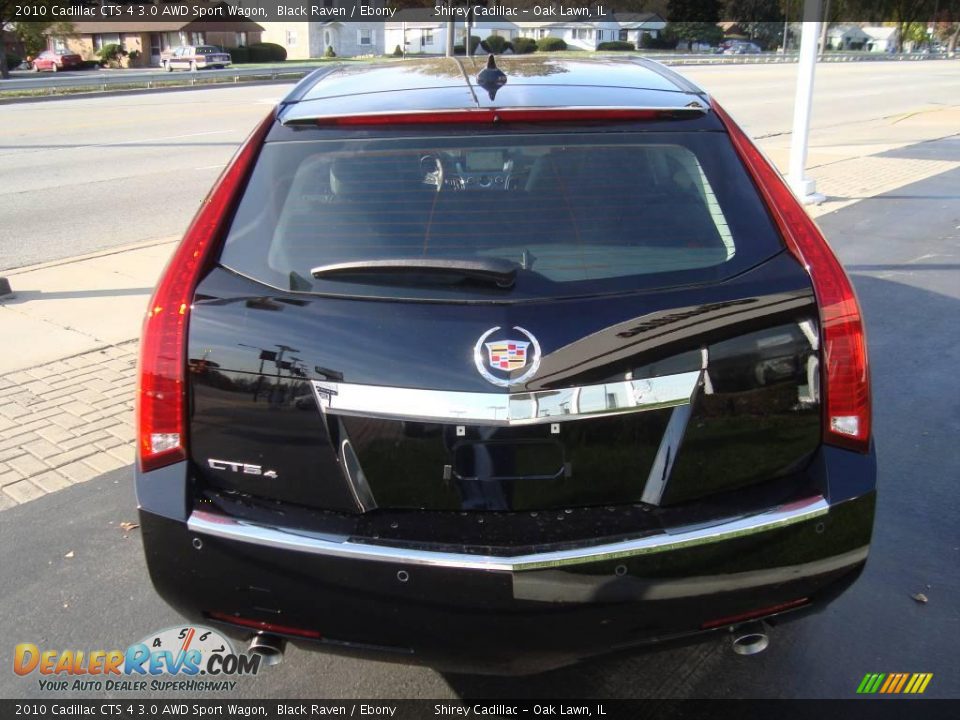 2010 Cadillac CTS 4 3.0 AWD Sport Wagon Black Raven / Ebony Photo #4