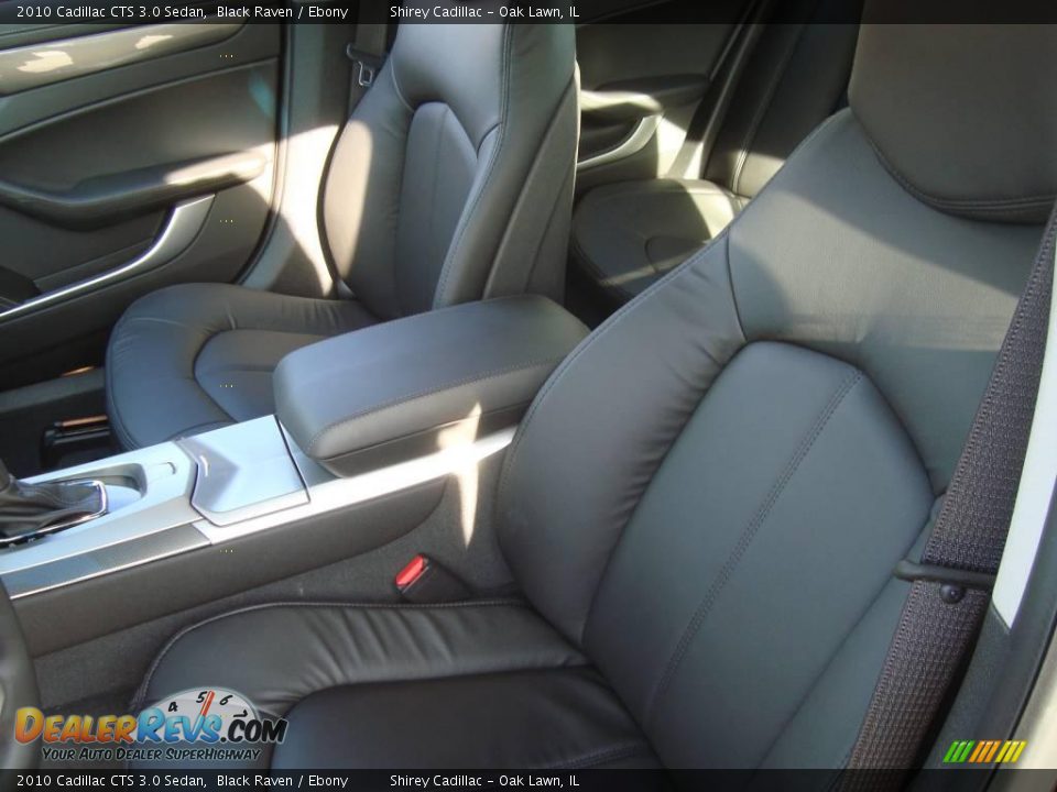 2010 Cadillac CTS 3.0 Sedan Black Raven / Ebony Photo #11