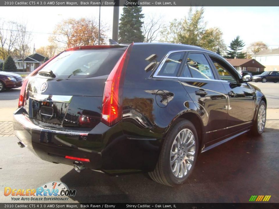 2010 Cadillac CTS 4 3.0 AWD Sport Wagon Black Raven / Ebony Photo #5