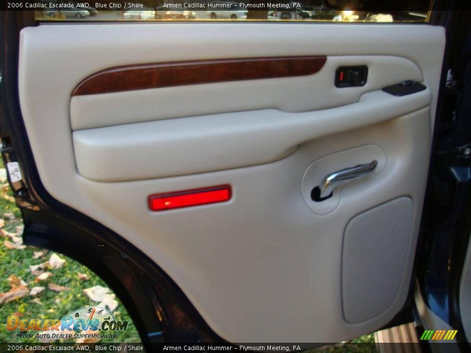 2006 Cadillac Escalade AWD Blue Chip / Shale Photo #22