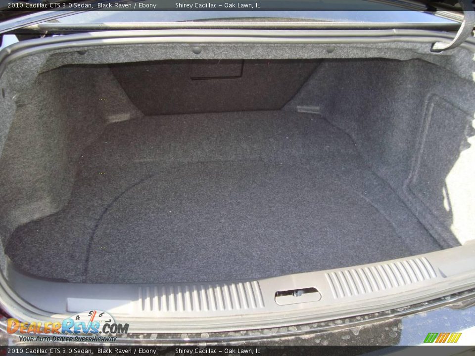 2010 Cadillac CTS 3.0 Sedan Black Raven / Ebony Photo #13