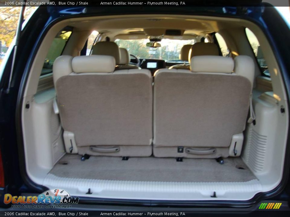 2006 Cadillac Escalade AWD Blue Chip / Shale Photo #23