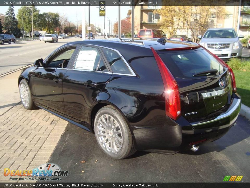 2010 Cadillac CTS 4 3.0 AWD Sport Wagon Black Raven / Ebony Photo #6