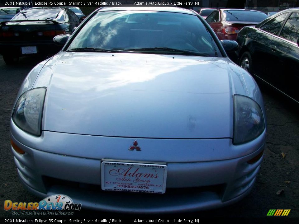 2001 Mitsubishi Eclipse RS Coupe Sterling Silver Metallic / Black Photo #2