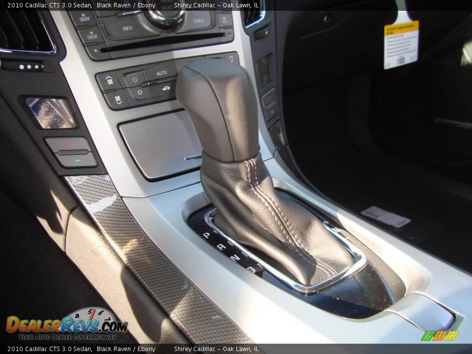 2010 Cadillac CTS 3.0 Sedan Black Raven / Ebony Photo #17