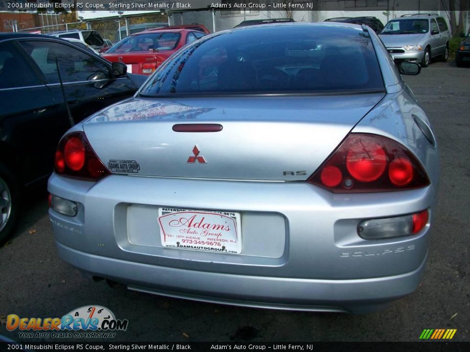 2001 Mitsubishi Eclipse RS Coupe Sterling Silver Metallic / Black Photo #4