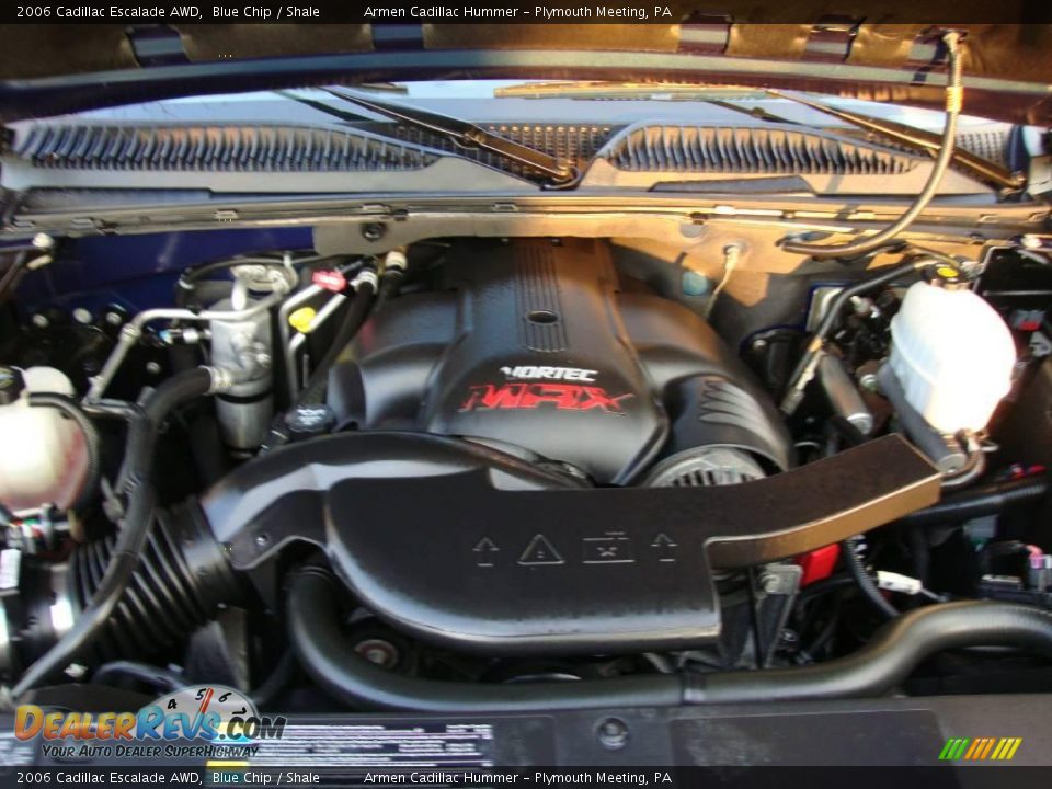 2006 Cadillac Escalade AWD Blue Chip / Shale Photo #28