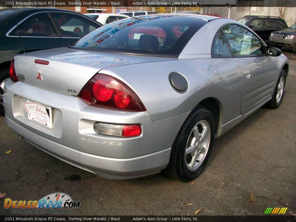 2001 Mitsubishi Eclipse RS Coupe Sterling Silver Metallic / Black Photo #5
