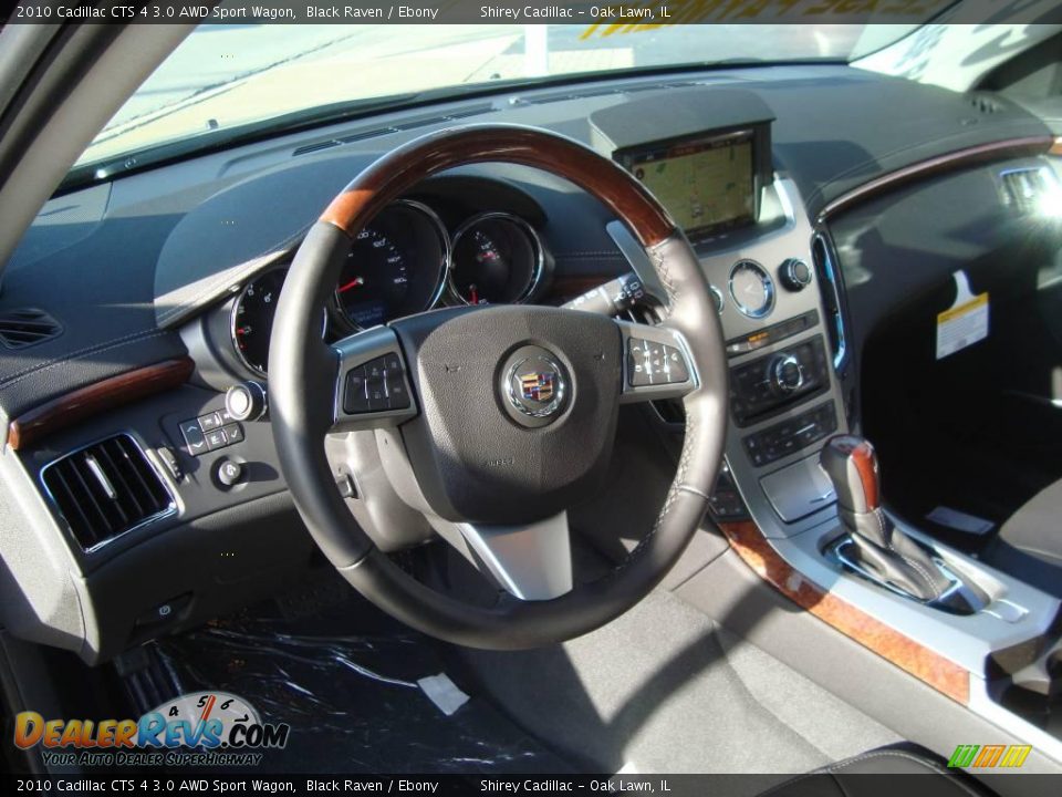 2010 Cadillac CTS 4 3.0 AWD Sport Wagon Black Raven / Ebony Photo #10