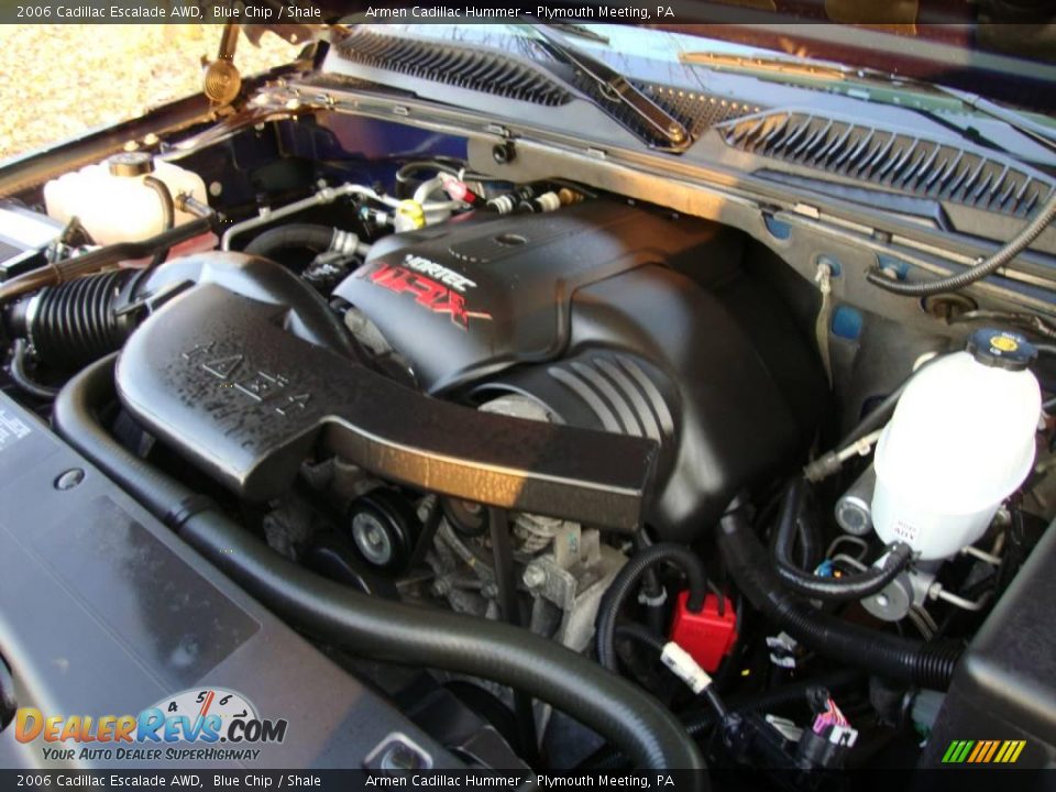 2006 Cadillac Escalade AWD Blue Chip / Shale Photo #29