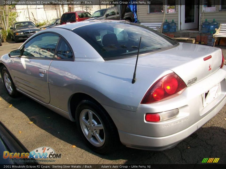2001 Mitsubishi Eclipse RS Coupe Sterling Silver Metallic / Black Photo #6