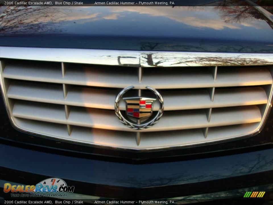 2006 Cadillac Escalade AWD Blue Chip / Shale Photo #30