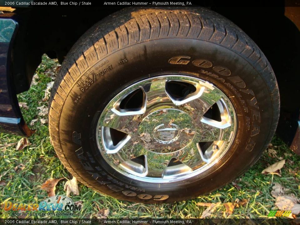 2006 Cadillac Escalade AWD Blue Chip / Shale Photo #31