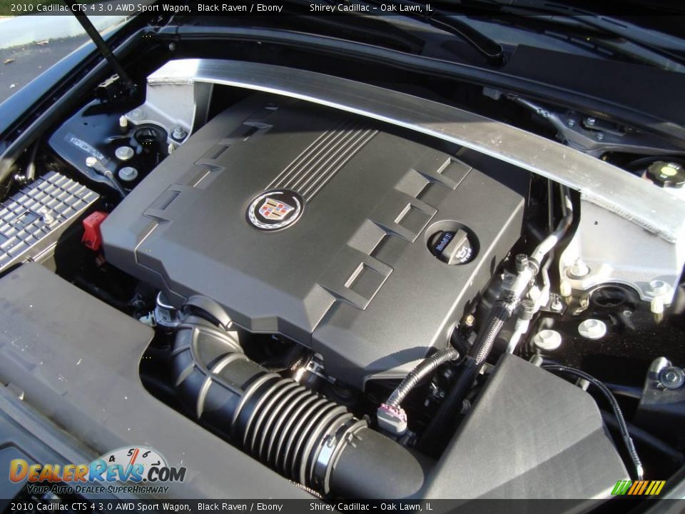 2010 Cadillac CTS 4 3.0 AWD Sport Wagon Black Raven / Ebony Photo #14