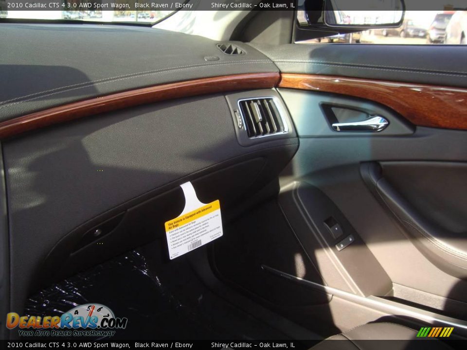 2010 Cadillac CTS 4 3.0 AWD Sport Wagon Black Raven / Ebony Photo #21