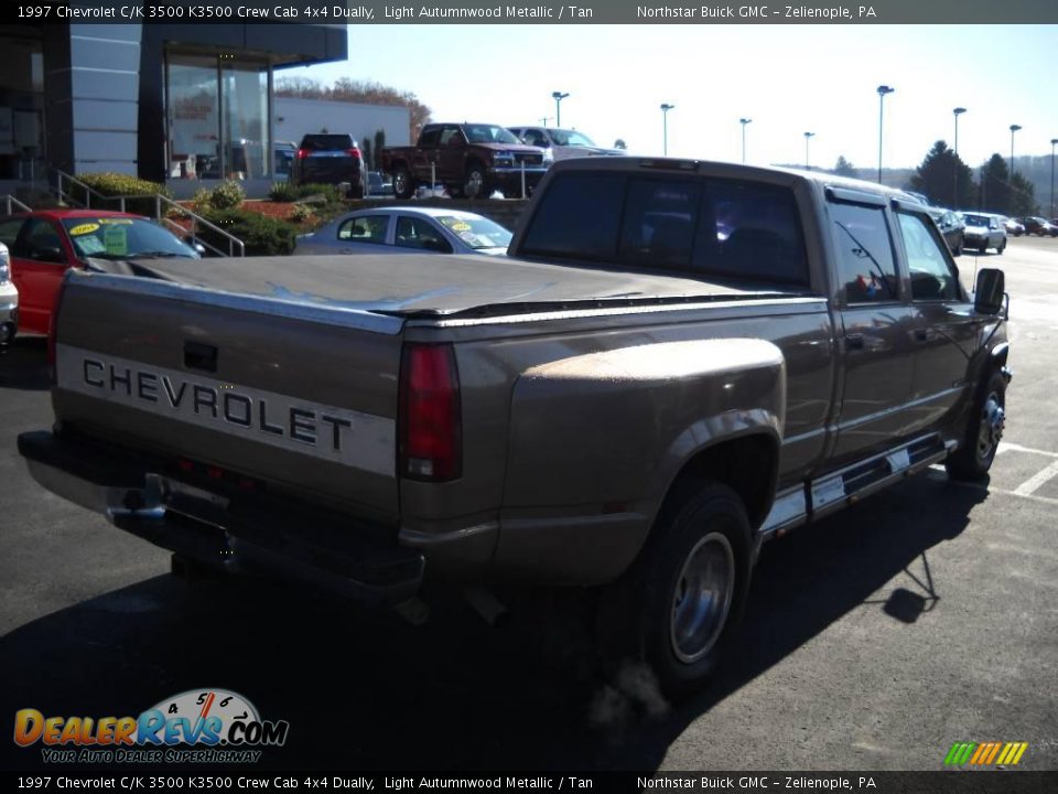 1997 Chevrolet C/K 3500 K3500 Crew Cab 4x4 Dually Light Autumnwood Metallic / Tan Photo #2