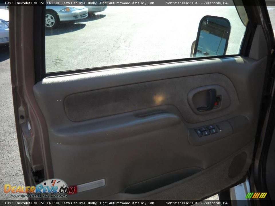 1997 Chevrolet C/K 3500 K3500 Crew Cab 4x4 Dually Light Autumnwood Metallic / Tan Photo #6