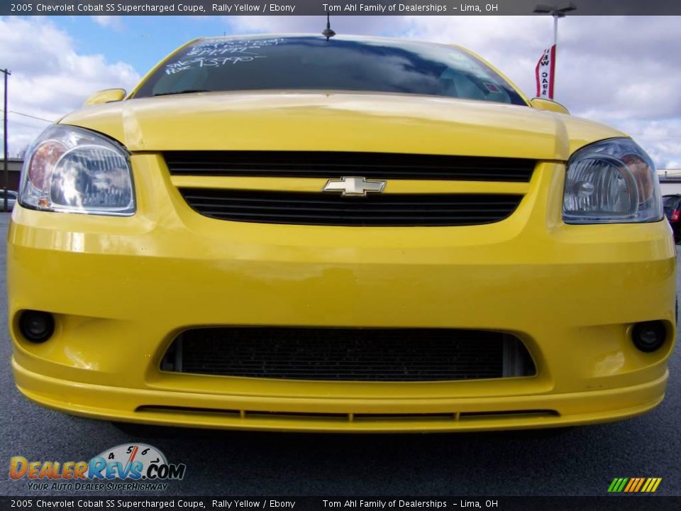 2005 Chevrolet Cobalt SS Supercharged Coupe Rally Yellow / Ebony Photo #3
