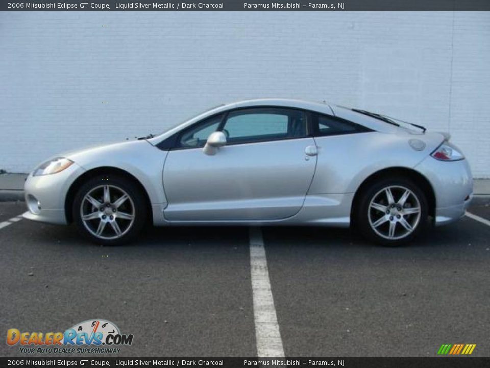 2006 Mitsubishi Eclipse GT Coupe Liquid Silver Metallic / Dark Charcoal Photo #3