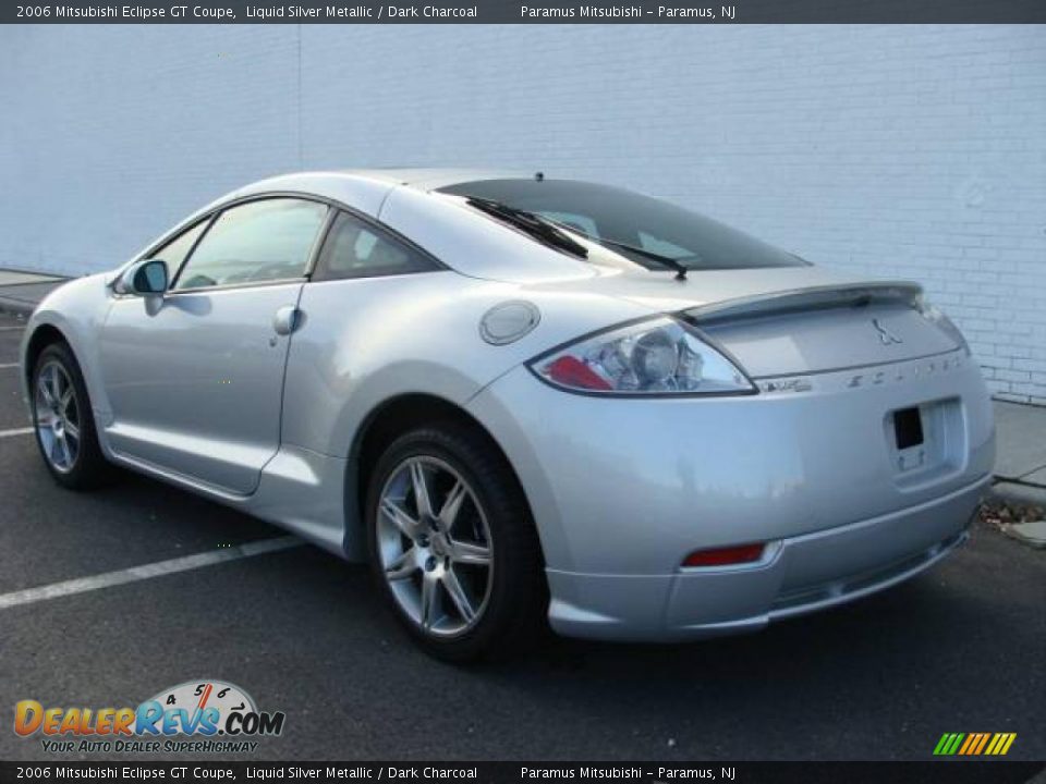 2006 Mitsubishi Eclipse GT Coupe Liquid Silver Metallic / Dark Charcoal Photo #4