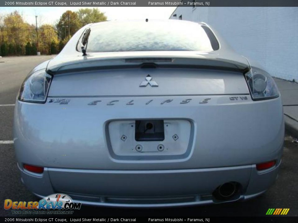2006 Mitsubishi Eclipse GT Coupe Liquid Silver Metallic / Dark Charcoal Photo #5