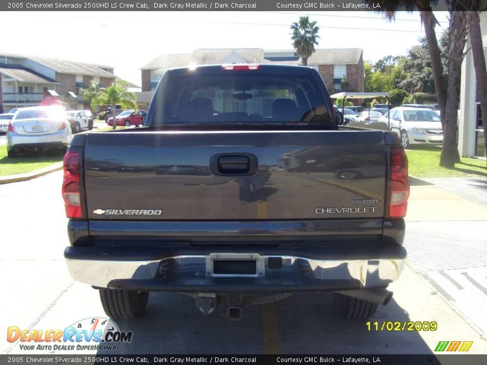 2005 Chevrolet Silverado 2500HD LS Crew Cab Dark Gray Metallic / Dark Charcoal Photo #2