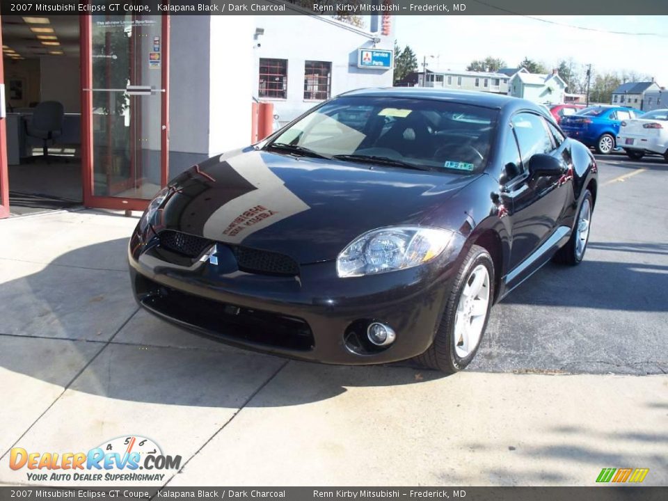 2007 Mitsubishi Eclipse GT Coupe Kalapana Black / Dark Charcoal Photo #1
