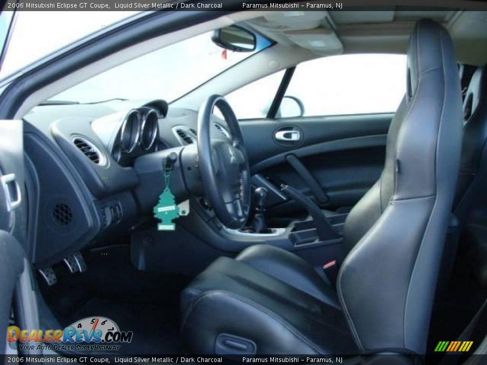2006 Mitsubishi Eclipse GT Coupe Liquid Silver Metallic / Dark Charcoal Photo #9