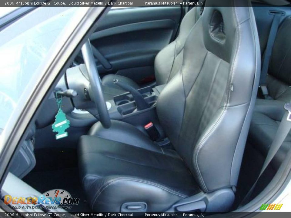 2006 Mitsubishi Eclipse GT Coupe Liquid Silver Metallic / Dark Charcoal Photo #10