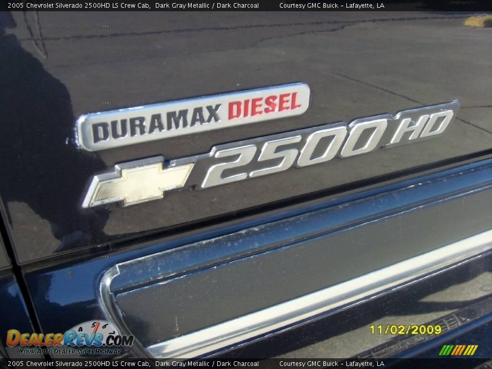 2005 Chevrolet Silverado 2500HD LS Crew Cab Dark Gray Metallic / Dark Charcoal Photo #5