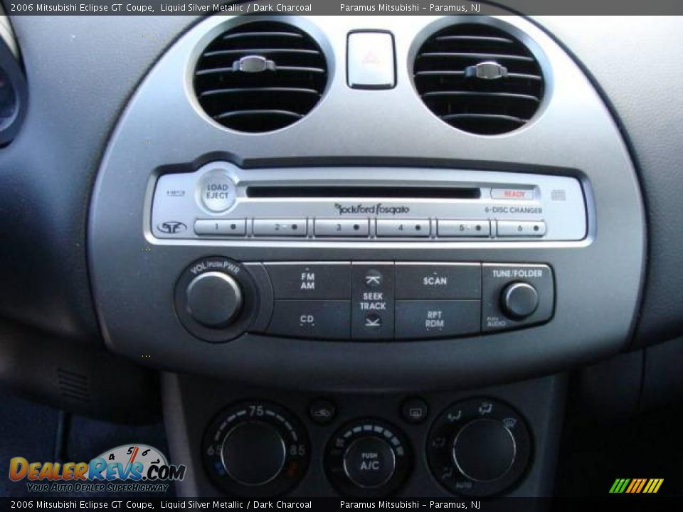 2006 Mitsubishi Eclipse GT Coupe Liquid Silver Metallic / Dark Charcoal Photo #13
