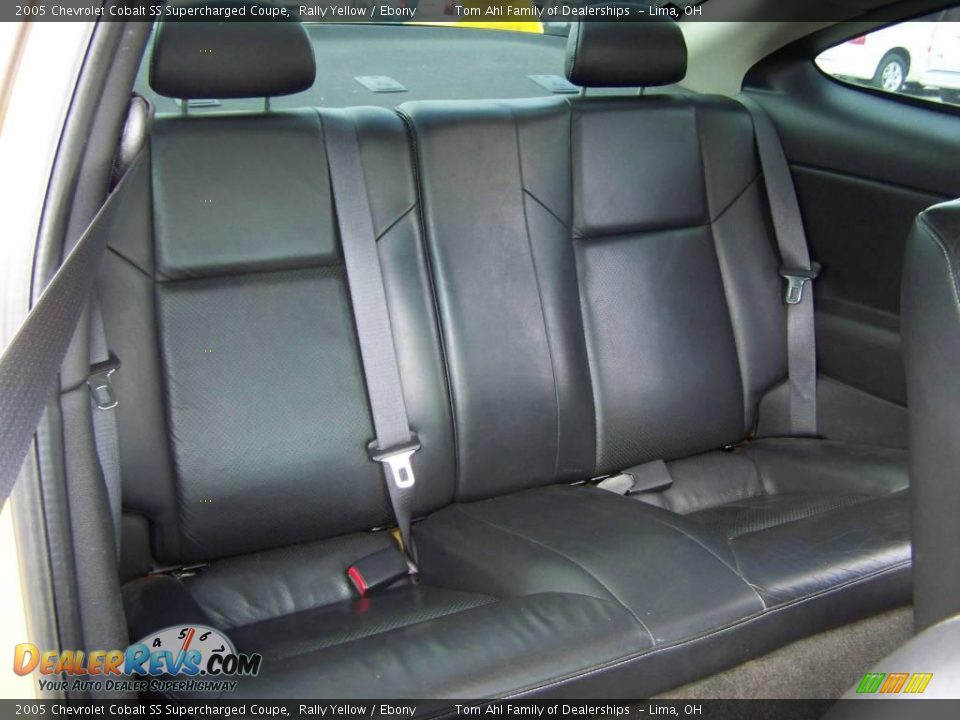 2005 Chevrolet Cobalt SS Supercharged Coupe Rally Yellow / Ebony Photo #11