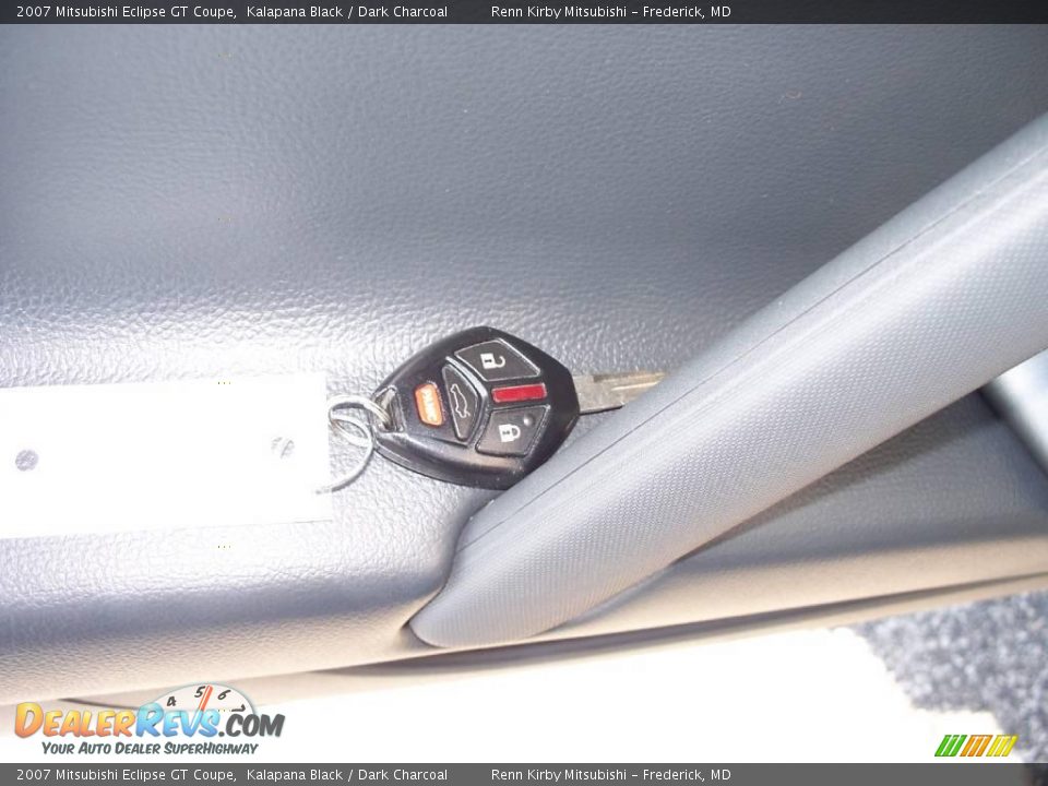 2007 Mitsubishi Eclipse GT Coupe Kalapana Black / Dark Charcoal Photo #5