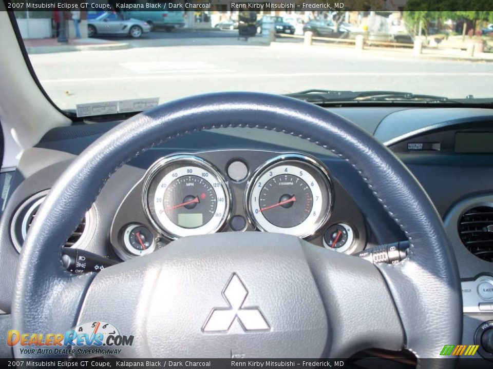 2007 Mitsubishi Eclipse GT Coupe Kalapana Black / Dark Charcoal Photo #8