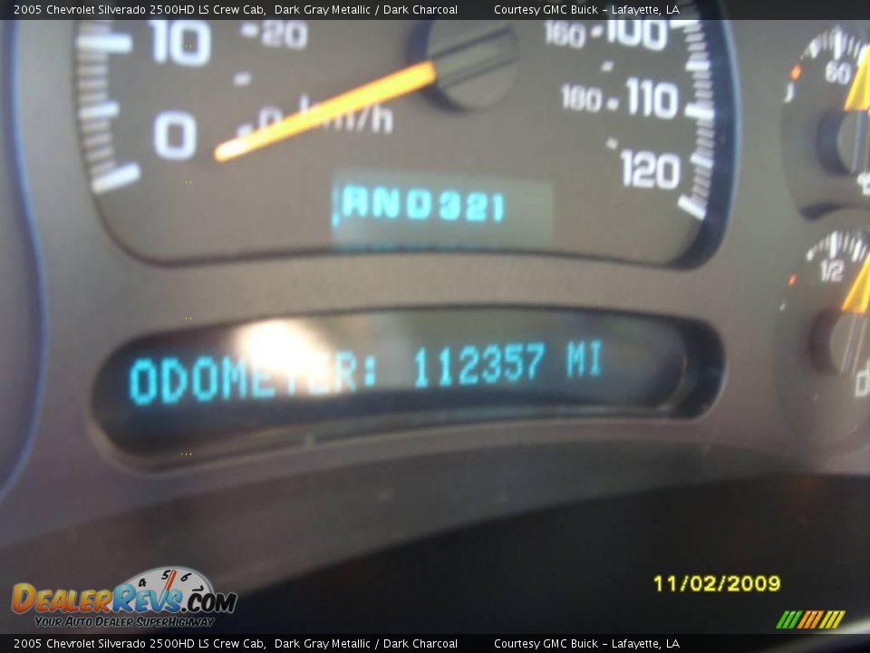 2005 Chevrolet Silverado 2500HD LS Crew Cab Dark Gray Metallic / Dark Charcoal Photo #15