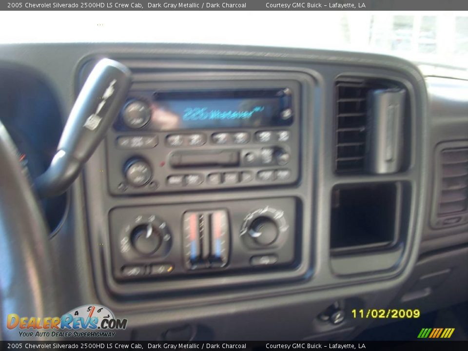 2005 Chevrolet Silverado 2500HD LS Crew Cab Dark Gray Metallic / Dark Charcoal Photo #16