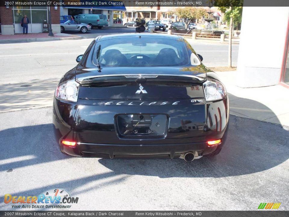 2007 Mitsubishi Eclipse GT Coupe Kalapana Black / Dark Charcoal Photo #17