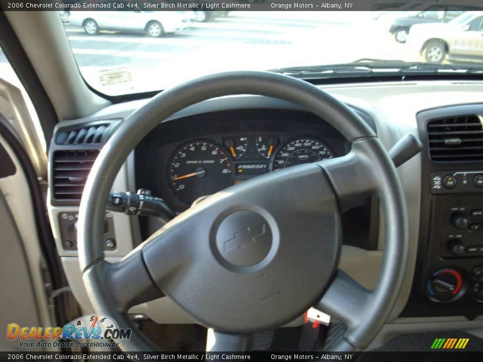 2006 Chevrolet Colorado Extended Cab 4x4 Silver Birch Metallic / Light Cashmere Photo #11