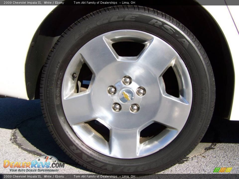2009 Chevrolet Impala SS White / Ebony Photo #8
