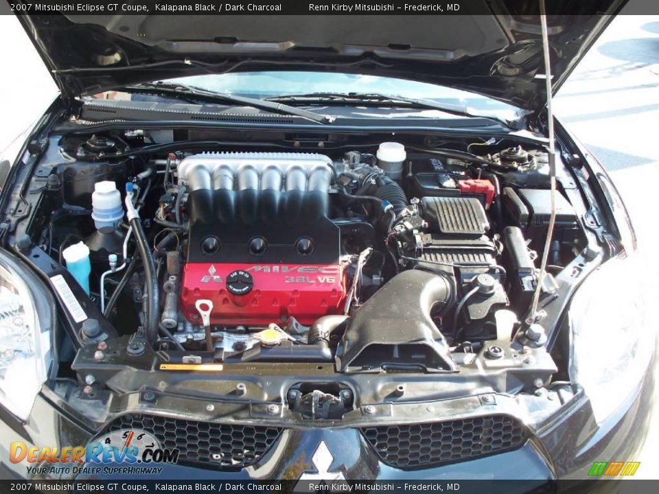 2007 Mitsubishi Eclipse GT Coupe Kalapana Black / Dark Charcoal Photo #22