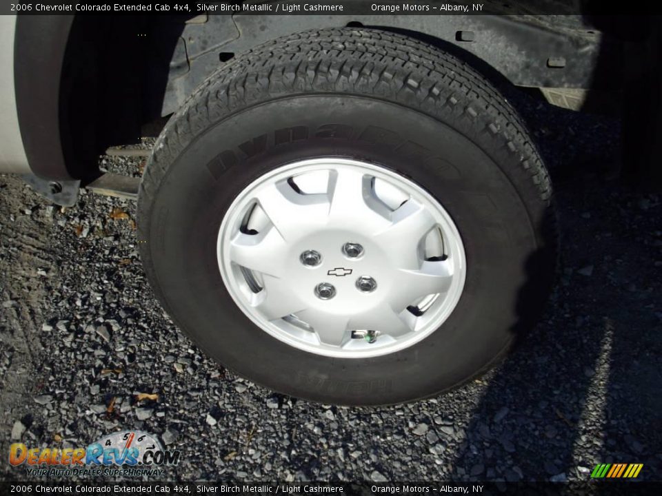 2006 Chevrolet Colorado Extended Cab 4x4 Silver Birch Metallic / Light Cashmere Photo #14