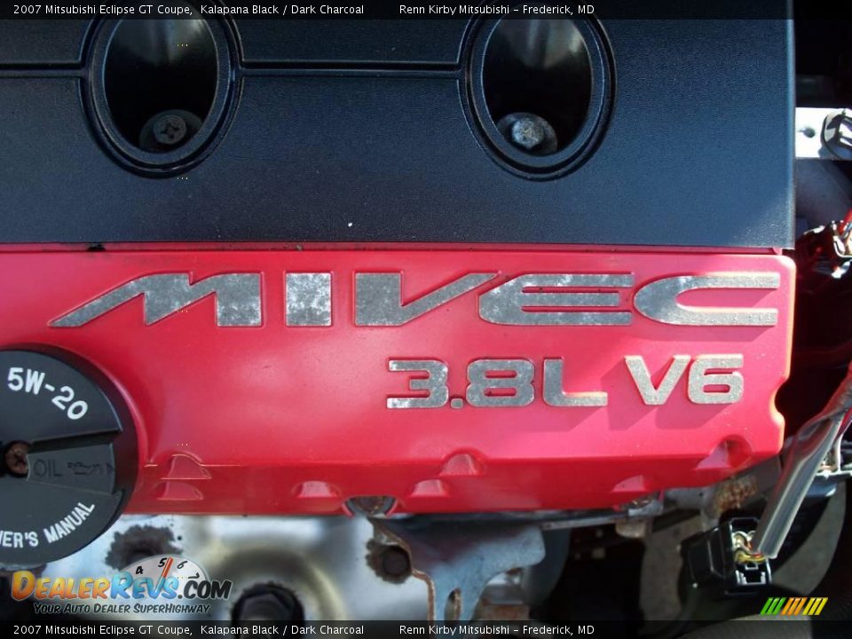 2007 Mitsubishi Eclipse GT Coupe Kalapana Black / Dark Charcoal Photo #23