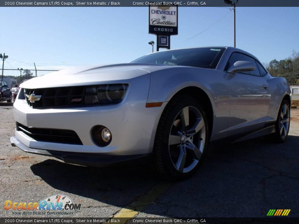 2010 Chevrolet Camaro LT/RS Coupe Silver Ice Metallic / Black Photo #1