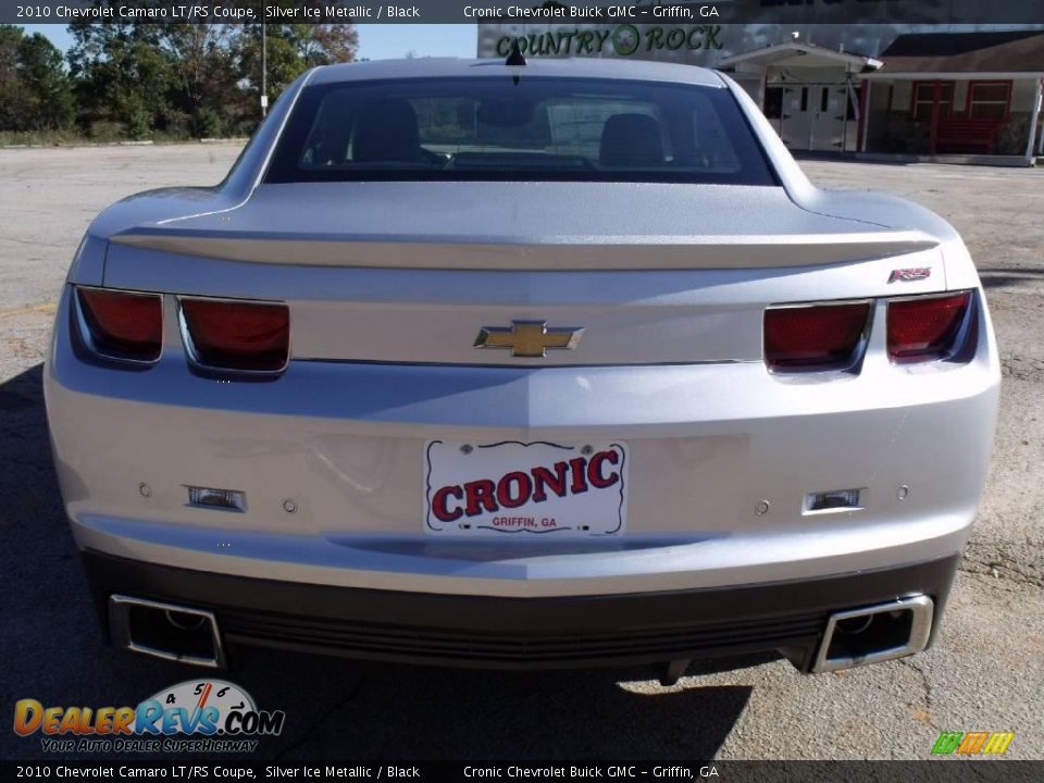 2010 Chevrolet Camaro LT/RS Coupe Silver Ice Metallic / Black Photo #4