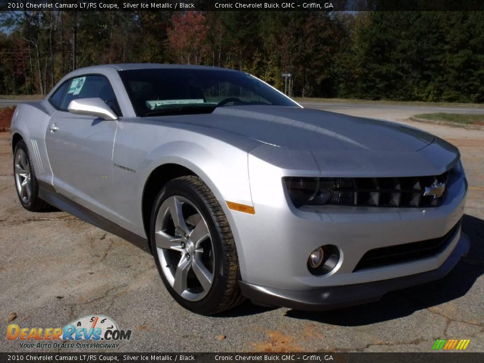 2010 Chevrolet Camaro LT/RS Coupe Silver Ice Metallic / Black Photo #7