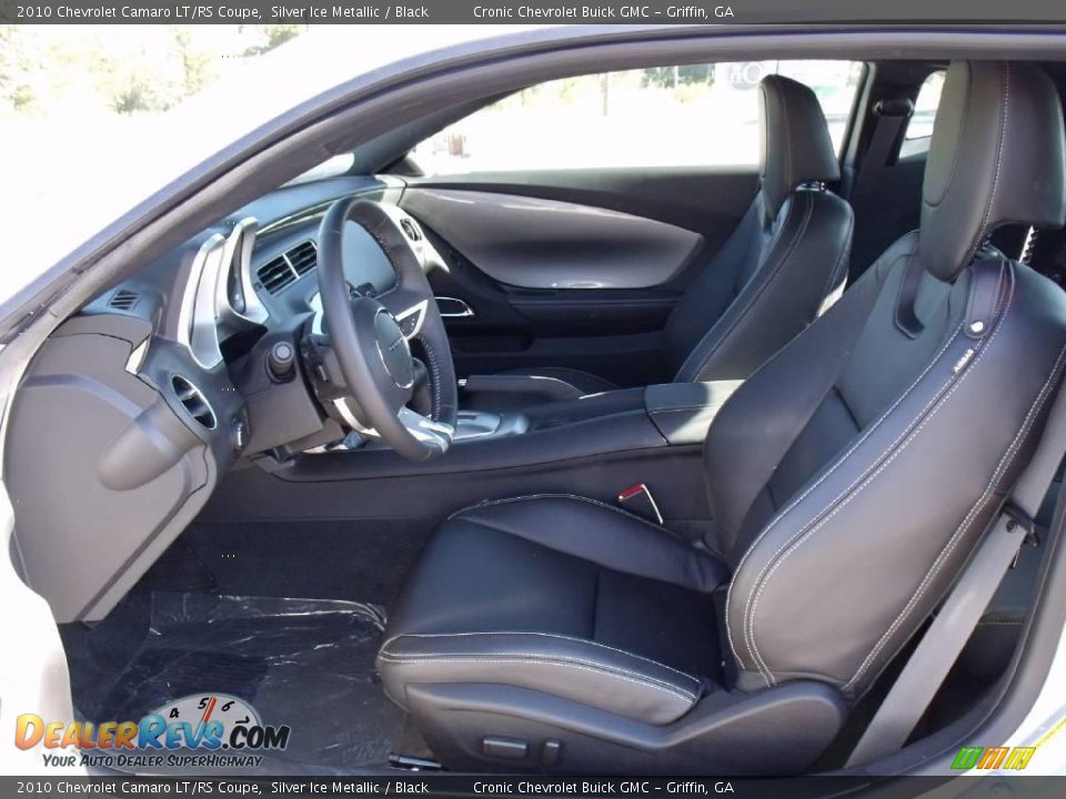 2010 Chevrolet Camaro LT/RS Coupe Silver Ice Metallic / Black Photo #10