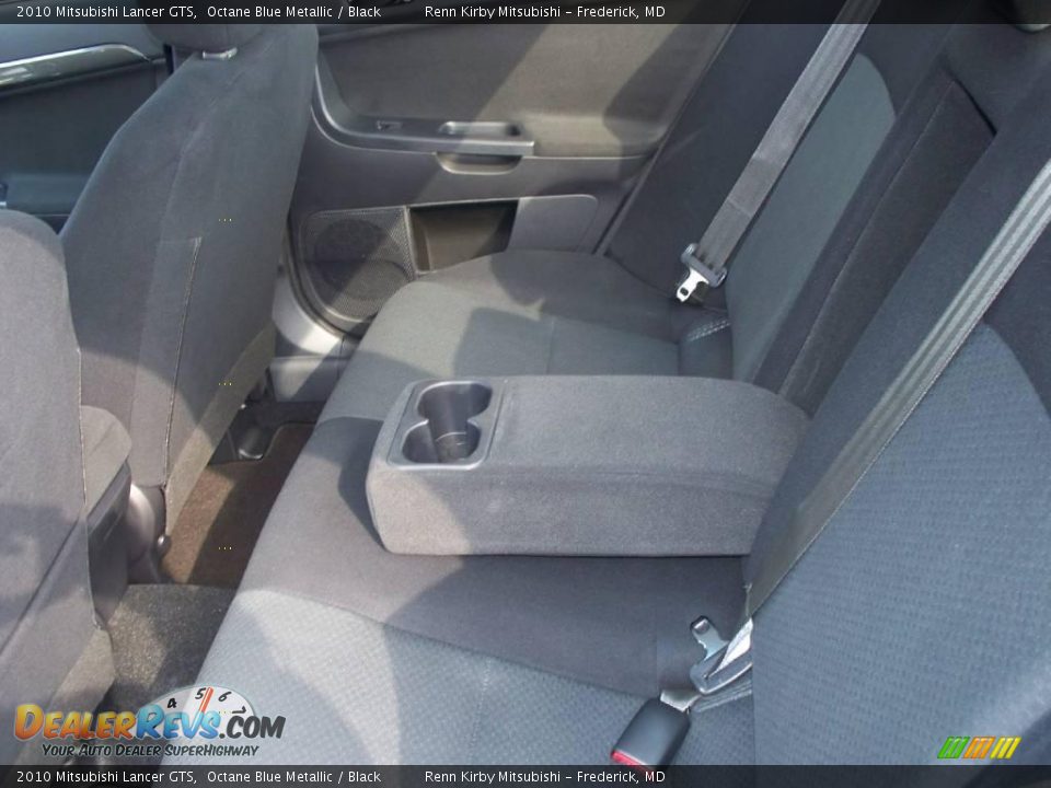 2010 Mitsubishi Lancer GTS Octane Blue Metallic / Black Photo #19