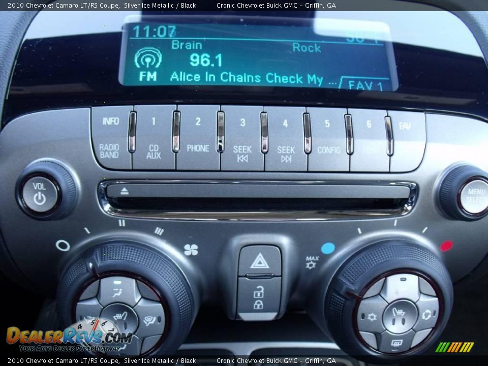 2010 Chevrolet Camaro LT/RS Coupe Silver Ice Metallic / Black Photo #15