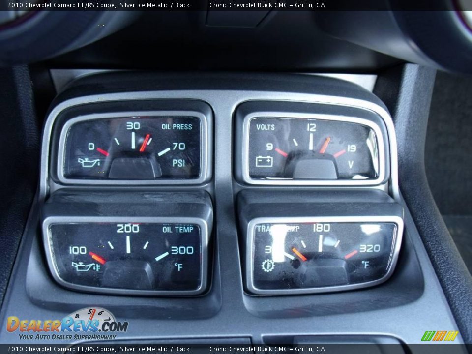 2010 Chevrolet Camaro LT/RS Coupe Silver Ice Metallic / Black Photo #16