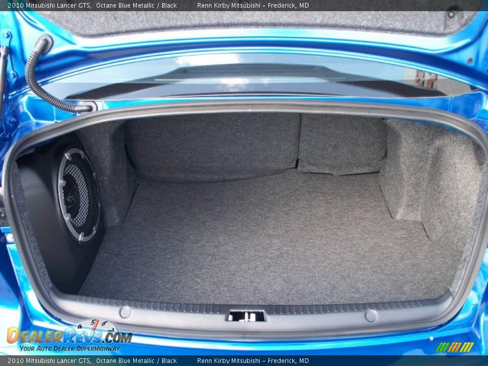 2010 Mitsubishi Lancer GTS Octane Blue Metallic / Black Photo #21